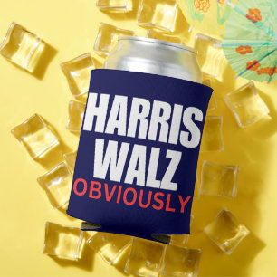 Harris Walz OBVIOUSLY Harris Walz 2024 Obviously Can Cooler