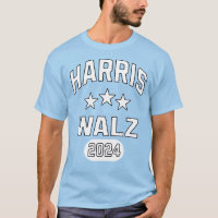 Harris Walz Patriotic College Style Preppy