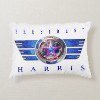 Harris-Walz Wing Medallion Accent Pillow