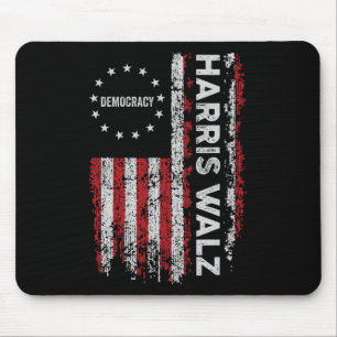 Harris WAlzheimer 2024 Harris Waltz Vp President 4 Mouse Pad