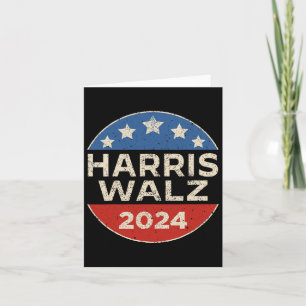 Harris WAlzheimer 2024 President Kamala Harris Tim Card