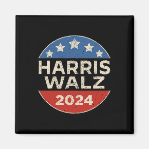 Harris WAlzheimer 2024 President Kamala Harris Tim Magnet
