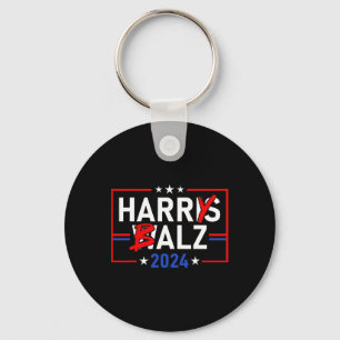 Harris Wheimer 24 Harry B 2024 Meme Democratics Vo Keychain