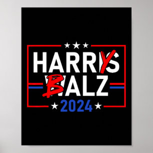 Harris Wheimer 24 Harry B 2024 Meme Democratics Vo Poster