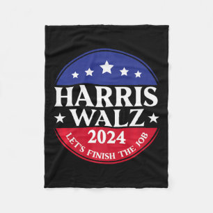 Harris Wheimer 24 Kamala Harris Madam President 20 Fleece Blanket