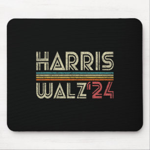 Harris Wheimer 24 Vintage Retro Stripes Fun 2024 P Mouse Pad