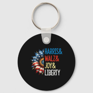 Harris Wheimer Joy Liberty - Harris Waltz 2024 Ret Keychain