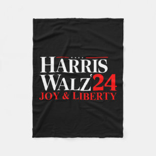 Harris Wheimer Waltz 2024 Harris W Joy Liberty 1 Fleece Blanket