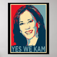 Harris Yes We Kam 2024 Election Political Campaign