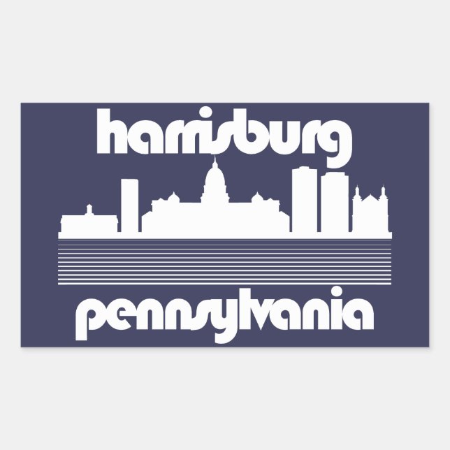 Harrisburg,Pennsylvania Sticker (Front)