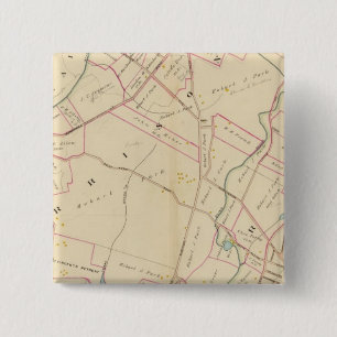 Harrison, Rye, New York 2 Inch Square Button