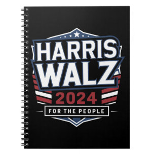 HarrisWaltz 2024 Shirt KamalaHarris TimWaltz 2024 Notebook