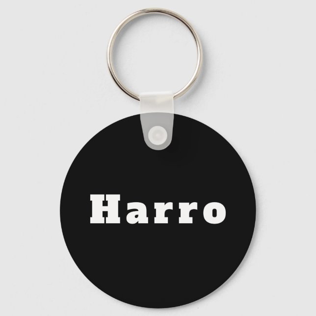 Harro Keychain (Front)