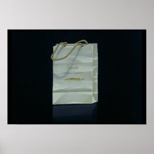 Harrods Caviar Bag 1989 Poster