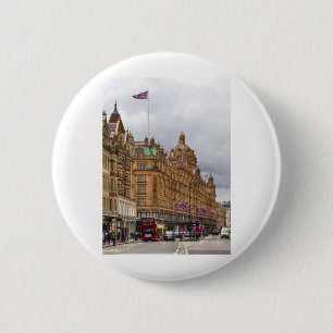 Harrods of Knightsbridge 2 Inch Round Button