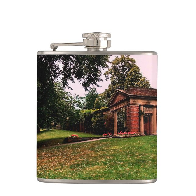 Harrogate park hip flask (Front)