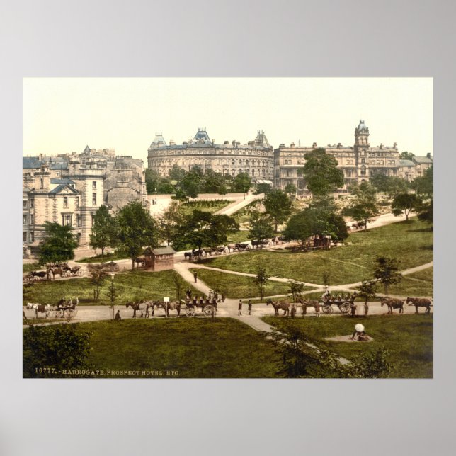 Harrogate, Yorkshire, England Poster (Front)