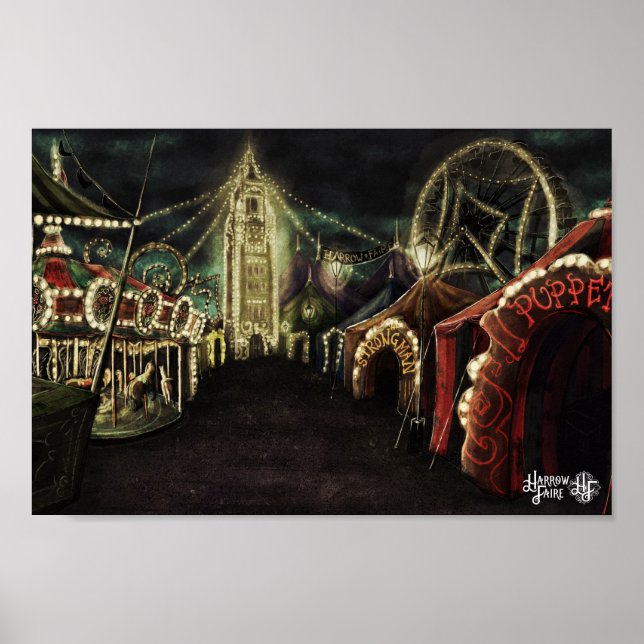 Harrow Faire Poster Print (Front)