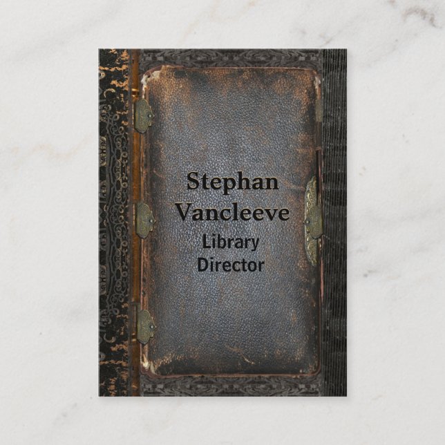Harrowleathe Professional Business Card (Front)