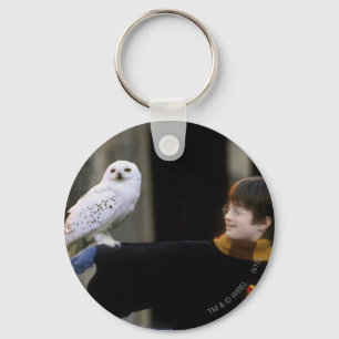 Harry and Hedwig 3 Keychain
