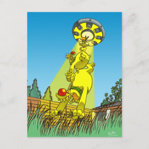 Harry and Henry's abduction  postcard