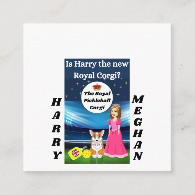 Harry and Meghan Enclosure Cards (Front)