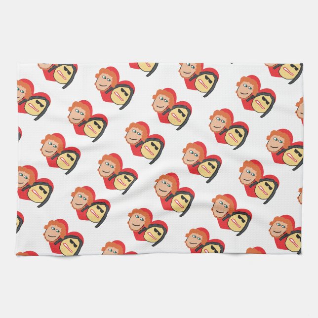 Harry and Meghan Kitchen Towel (Horizontal)