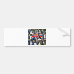 Harry and Meghan Royal Wedding Pro Photo Montage Bumper Sticker