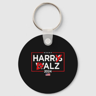 Harry Bheimer Harris 24 Kamala Harris For Presiden Keychain