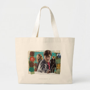Harry, Hermione, and Ron 1 Large Tote Bag