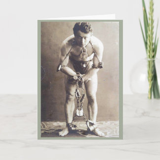 Harry Houdini Card