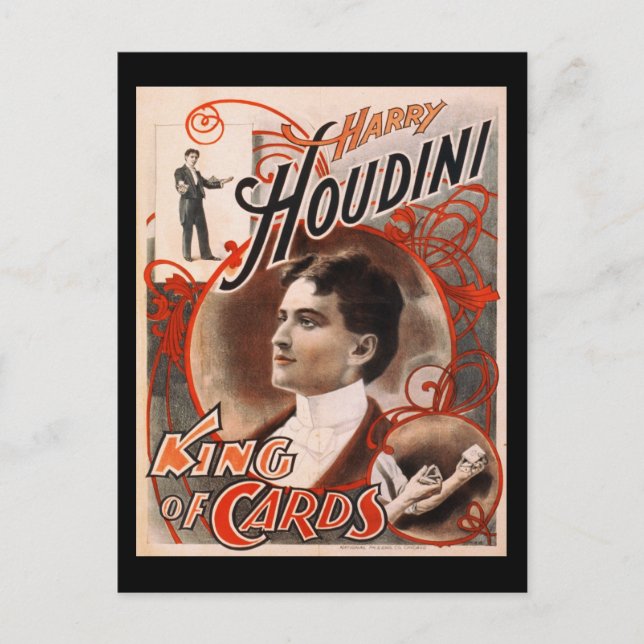 Harry Houdini King Of Cards (Front)
