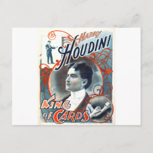 Harry Houdini Postcard