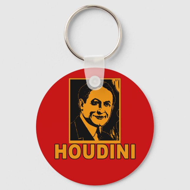 Harry Houdini Poster T shirts, Mugs, Gifts Keychain (Front)