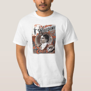 Harry Houdini - Vintage Poster Design T-Shirt