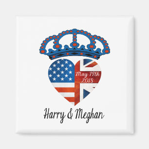 Harry & Meghan Wedding, May 19th 2018 Magnet