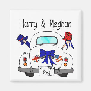 Harry & Meghan Wedding, May 19th 2018 Magnet