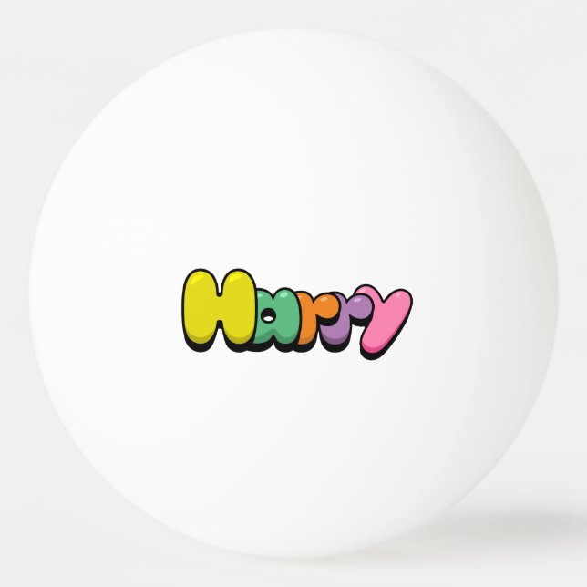 Harry Ping Pong Ball (Front)