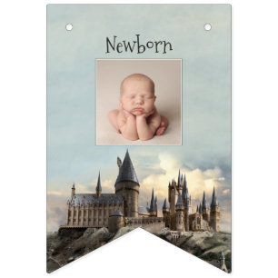 Harry Potter 1st Birthday 12 Month Photo Bunting F Flags