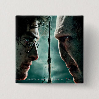 Harry Potter 7 Part 2 - Harry vs. Voldemort Inch Square Button