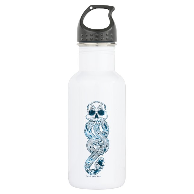 Harry Potter | Aguamenti Dark Mark Graphic 532 Ml Water Bottle (Front)