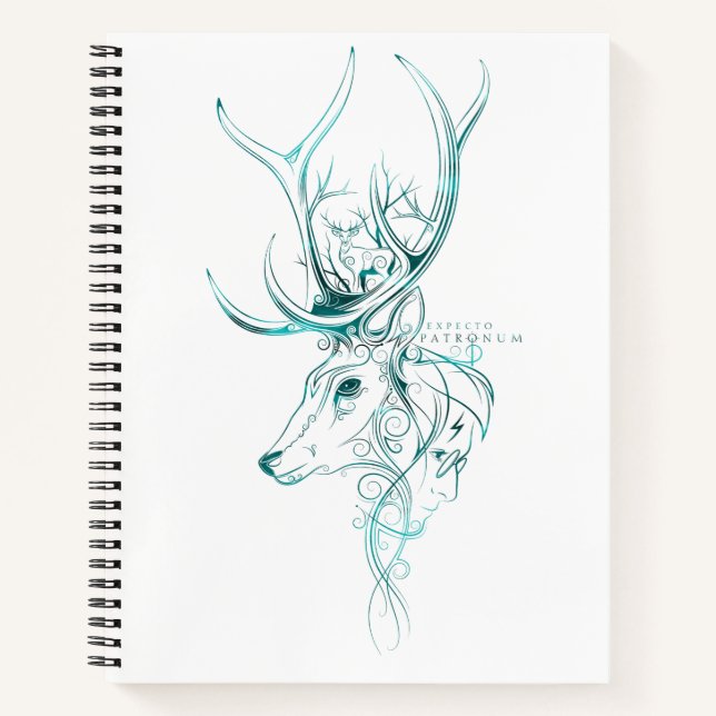 Harry Potter | Aguamenti EXPECTO PATRONUM™ Stag Notebook (Front)