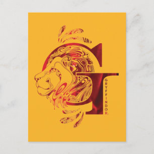 Harry Potter   Aguamenti GRYFFINDOR™ Graphic Postcard