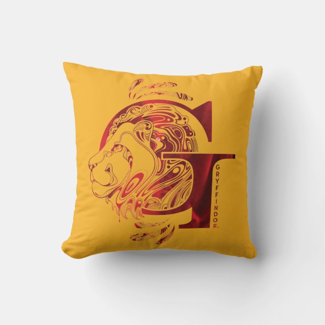 Harry Potter | Aguamenti GRYFFINDOR™ Graphic Throw Pillow (Front)