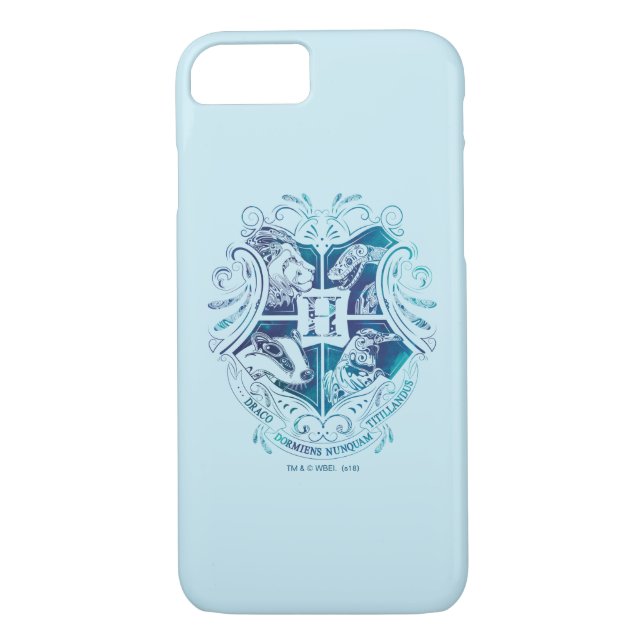 Harry Potter | Aguamenti HOGWARTS™ Crest Case-Mate iPhone Case (Back)