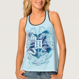  Harry Potter Hogwarts Crest Tank Top : Clothing, Shoes