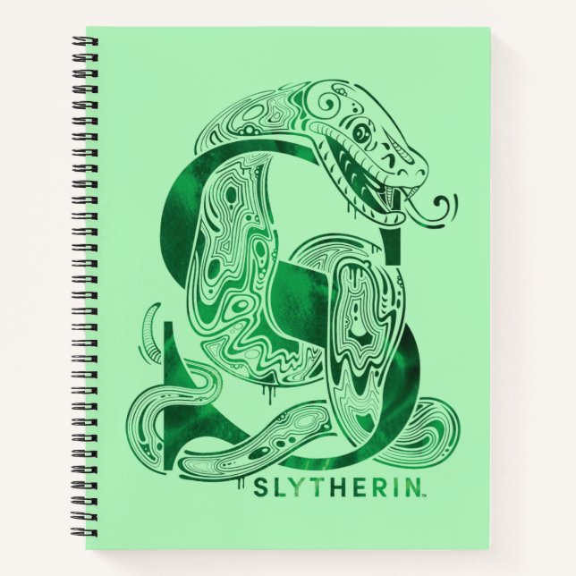 Harry Potter | Aguamenti SLYTHERIN™ Graphic Notebook (Front)