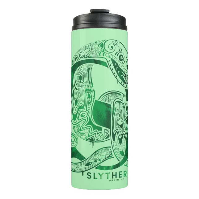 Harry Potter | Aguamenti SLYTHERIN™ Graphic Thermal Tumbler (Front)