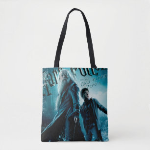 Harry Potter and Dumbledore on rocks 1 Tote Bag