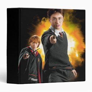 Harry Potter and Ron Weasely Binder